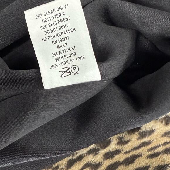 Milly Minis Girl's Animal Print Faux Fur‎ Coat Size 2 - Picture 8 of 13